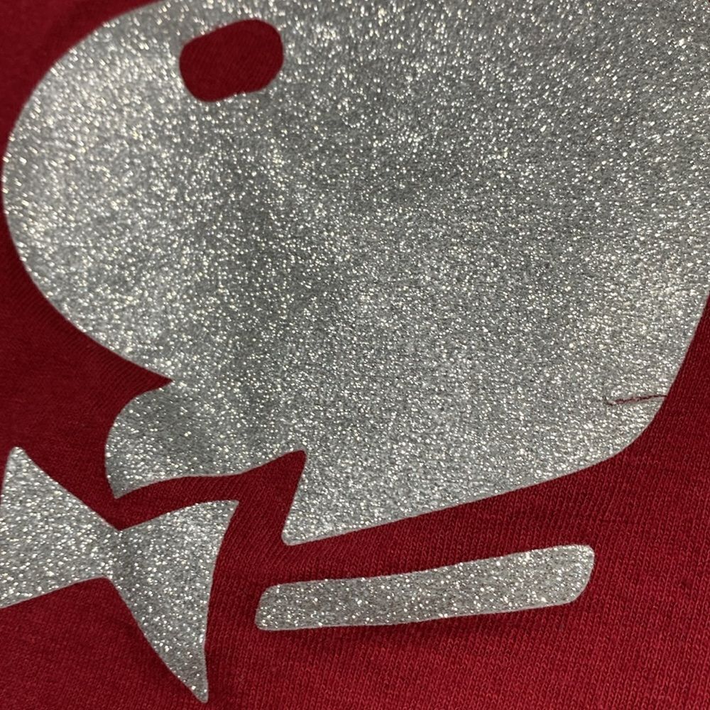 PLAYBOY Glitter Classic Tee Shirt - Picture 5 of 7